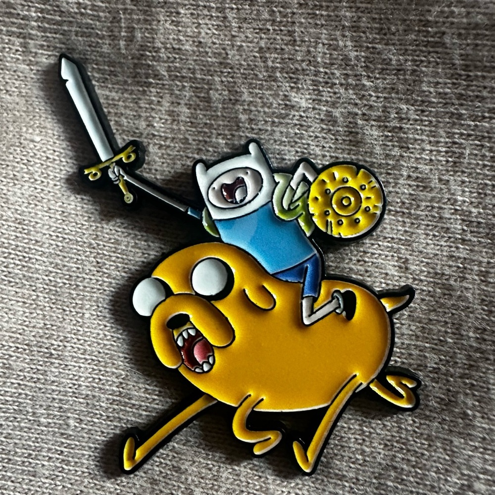 Adventure Time Enamel Pin - Picture 2 of 3